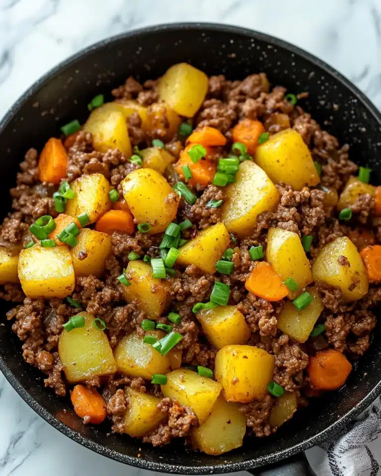 Beef and Potato Skillet Recipe