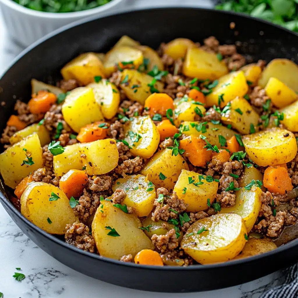 Beef and Potato Skillet Recipe - Recipe Image