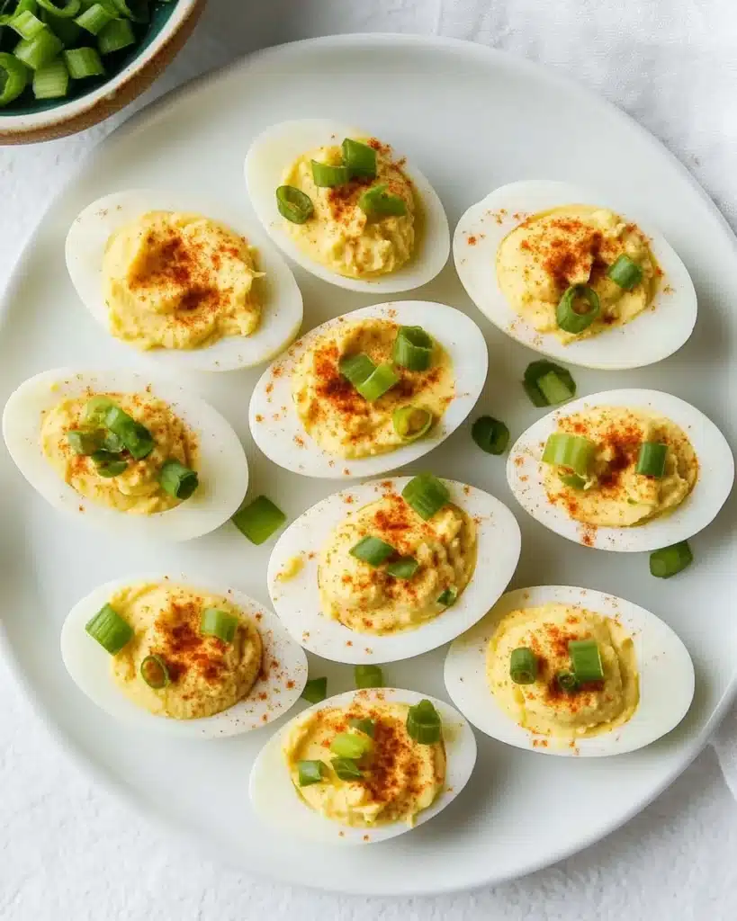 Spicy Deviled Eggs Recipe