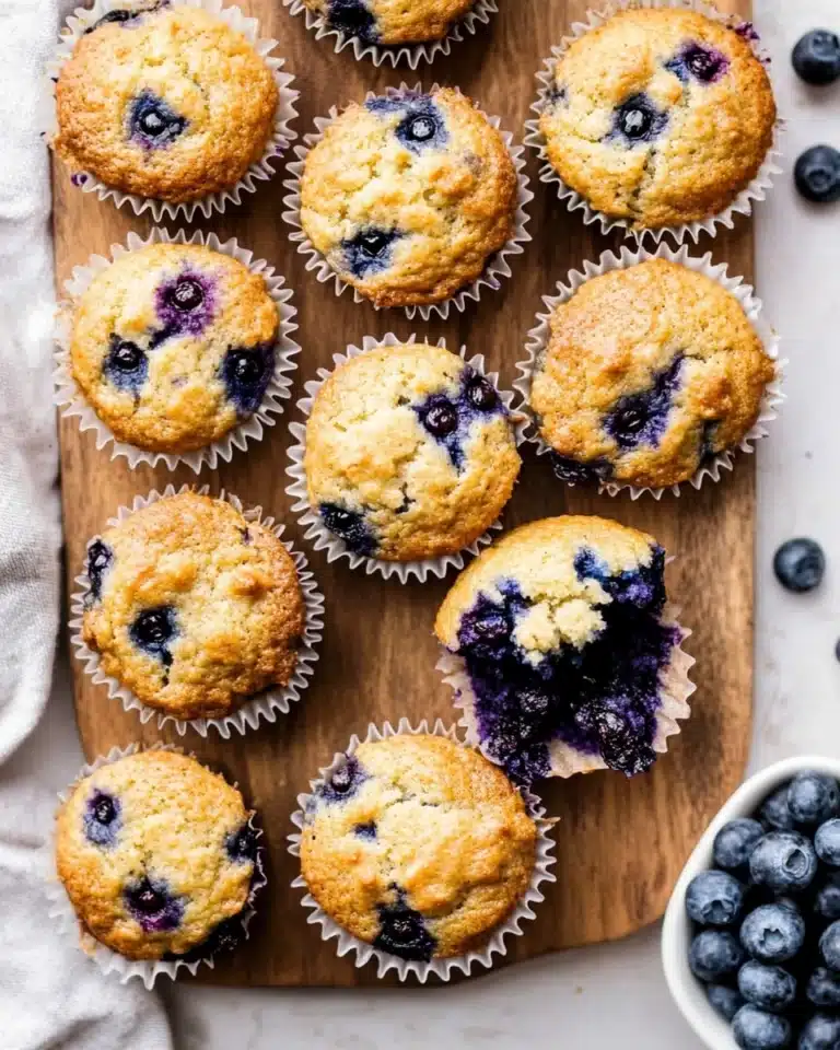 Blueberry Oatmeal Muffins Recipe