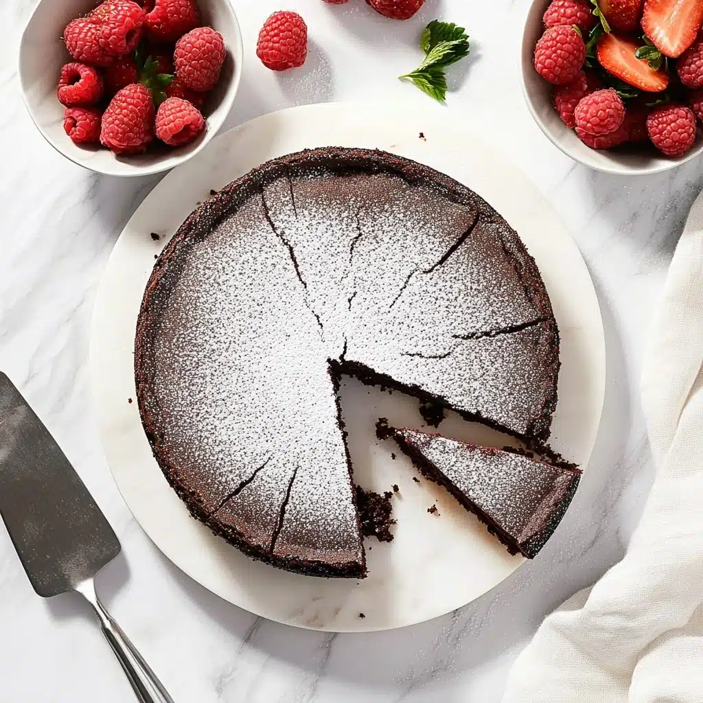 Flourless Chocolate Cake Recipe - Recipe Image