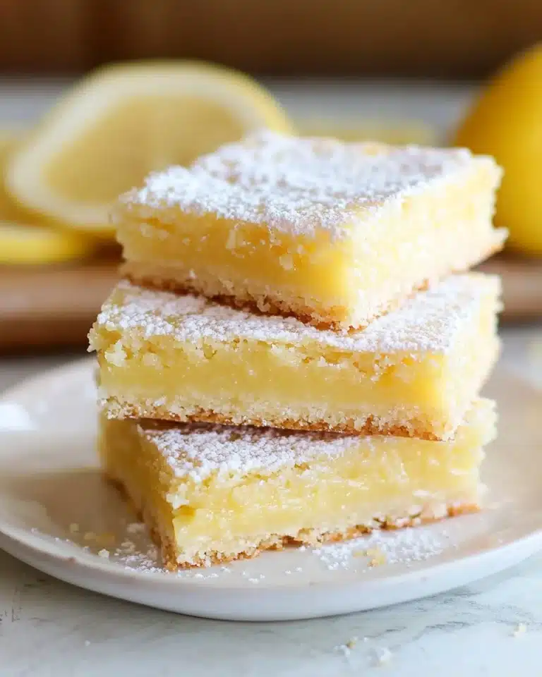 2 Ingredient Lemon Bars Recipe