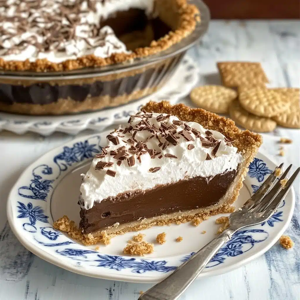 Chocolate Icebox Pie Recipe - Recipe Image