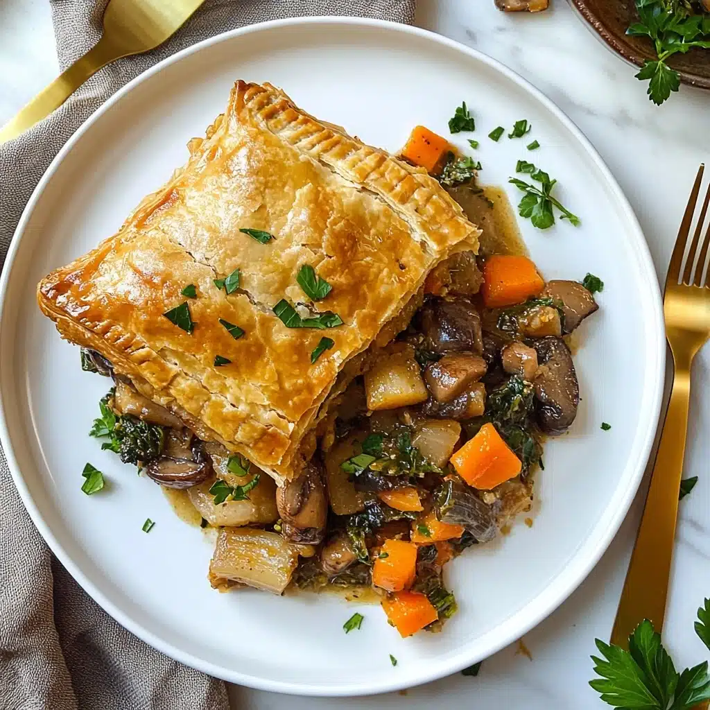 Mushroom Pot Pie Recipe - Recipe Image