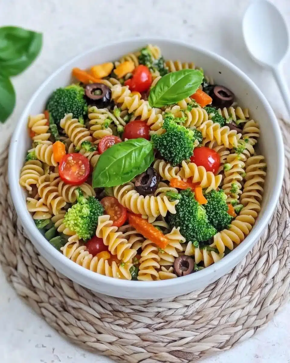 Pasta Salad with Sun Dried Tomatoes Recipe