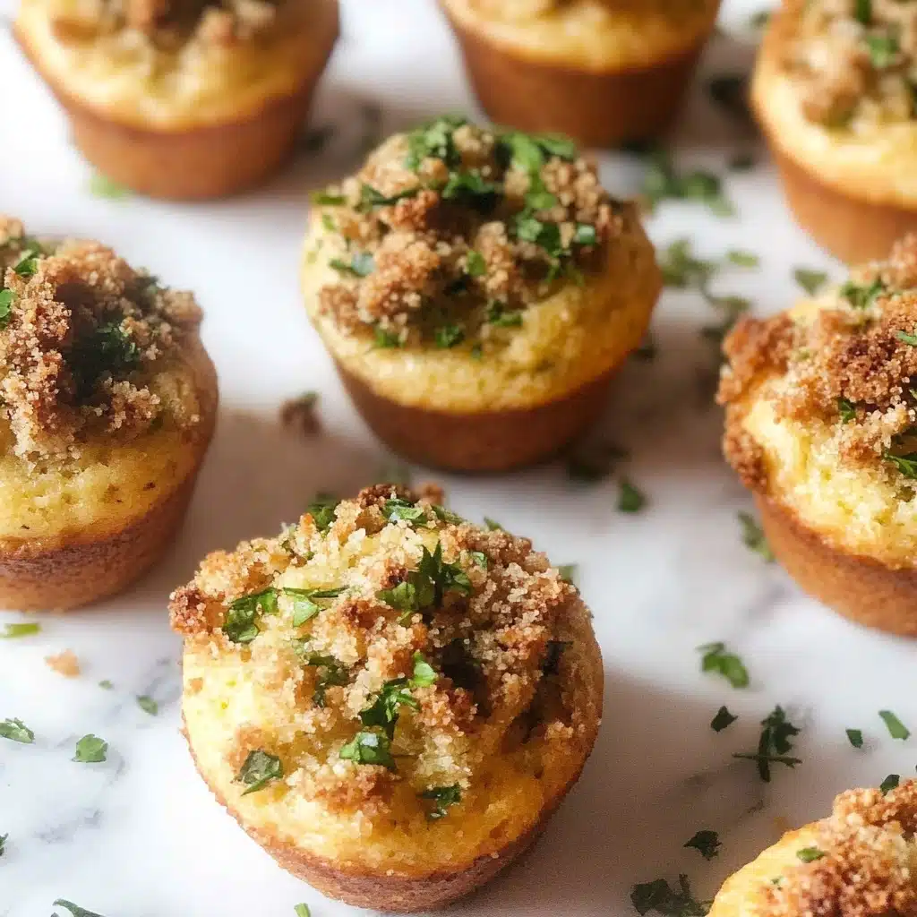 Crabby Mini Cornbread Muffins Recipe - Recipe Image