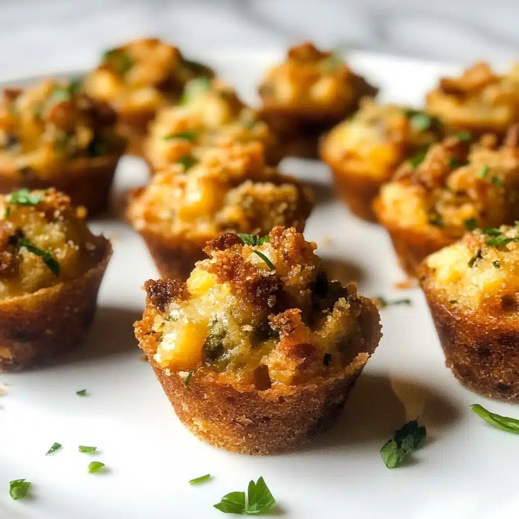 Crabby Mini Cornbread Muffins Recipe - Recipe Image