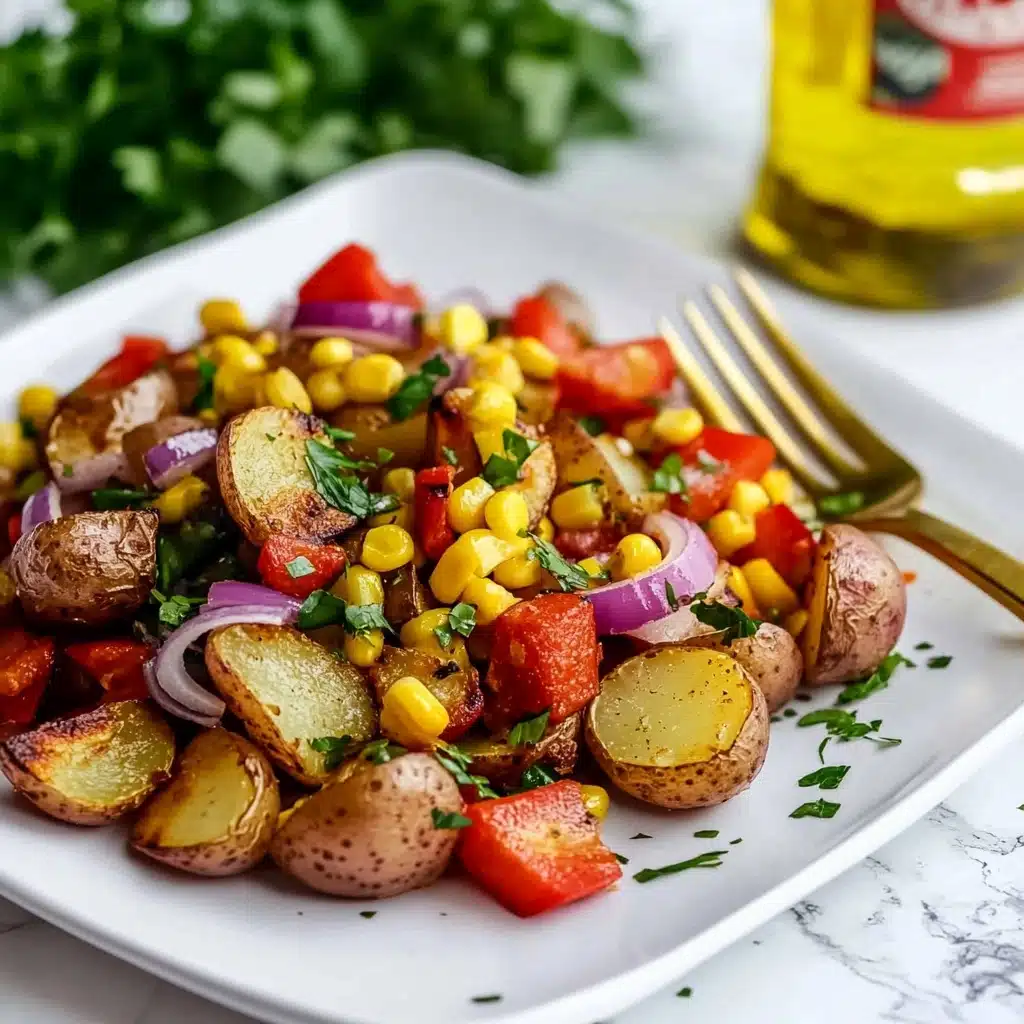 Roasted Corn and Potato Salad Recipe - Recipe Image