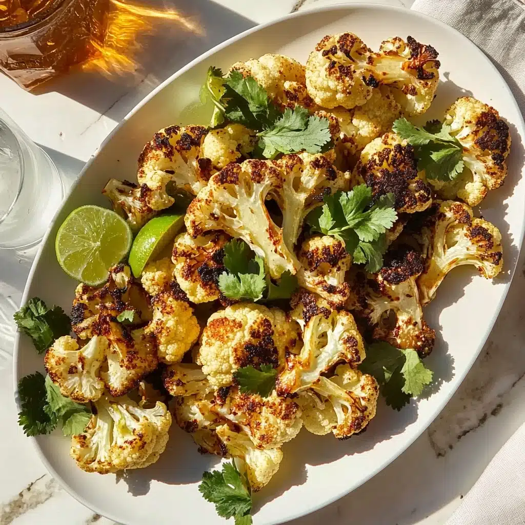 Chili Lime Roasted Cauliflower Recipe - Recipe Image