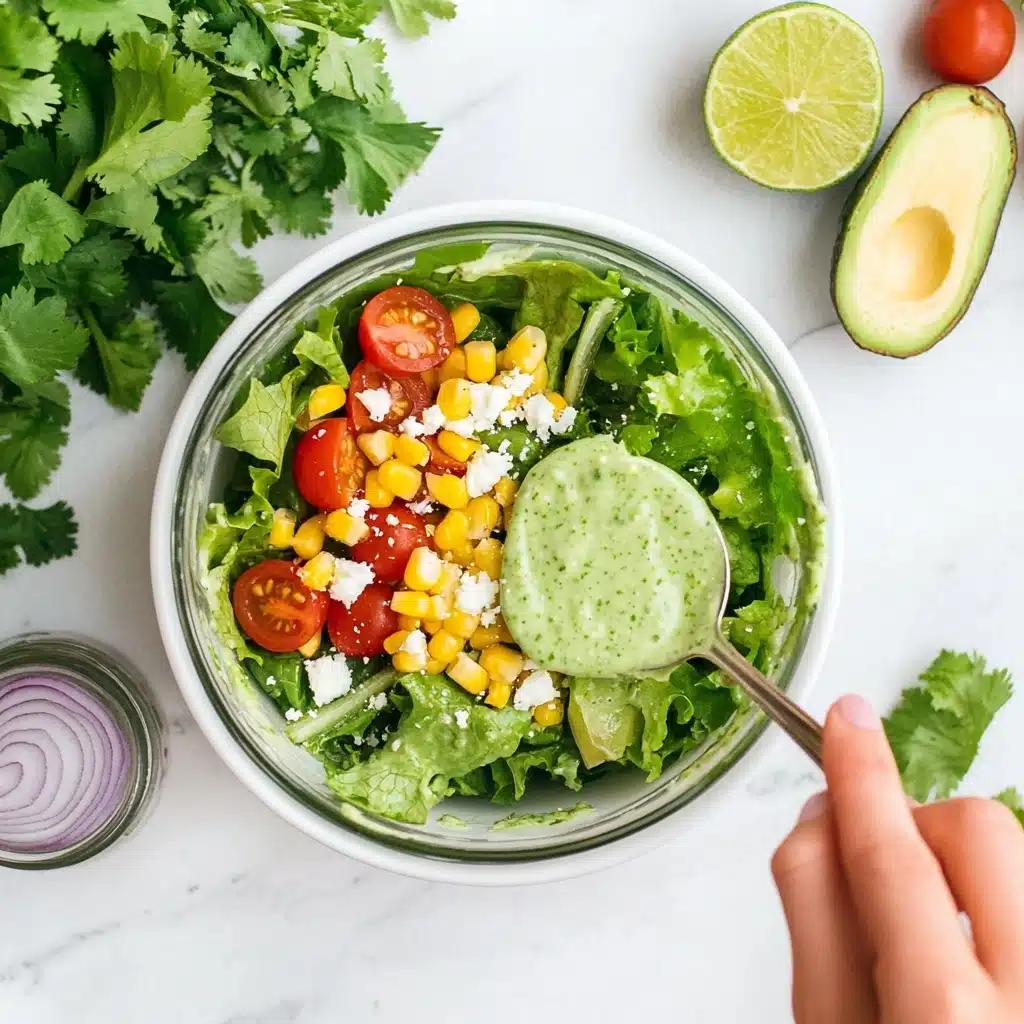Creamy Lime Avocado Dressing Recipe - Recipe Image