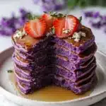 Ube Mochi Pancakes Recipe
