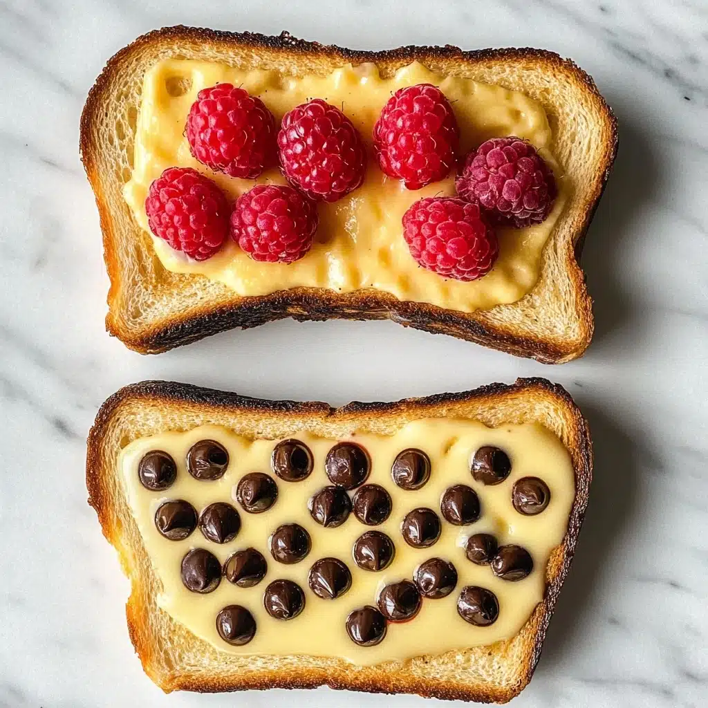 Custard Yogurt Toast Recipe - Recipe Image