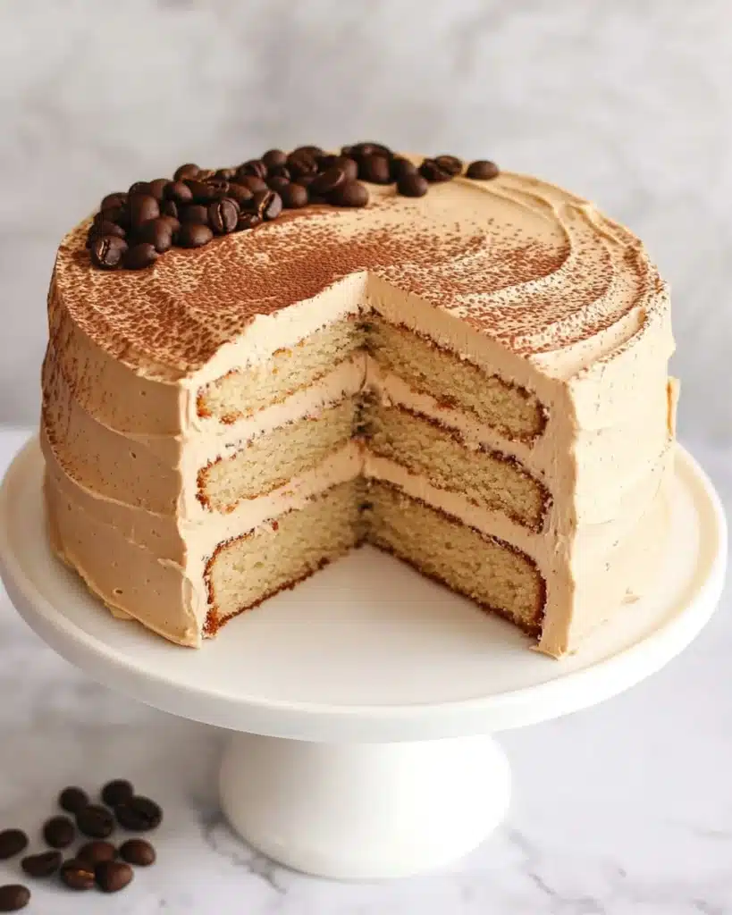 Espresso Cake (Coffee Layer Cake) Recipe