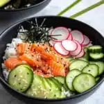 Keto Salmon Sushi Bowls Recipe