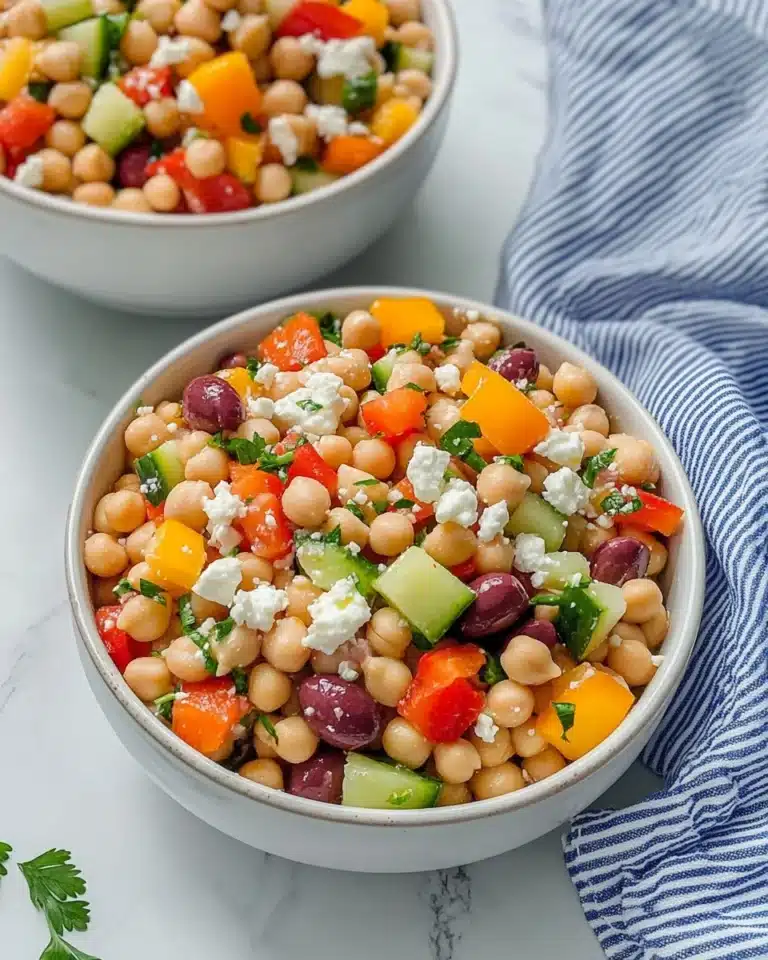 Mediterranean Dense Bean Salad Recipe