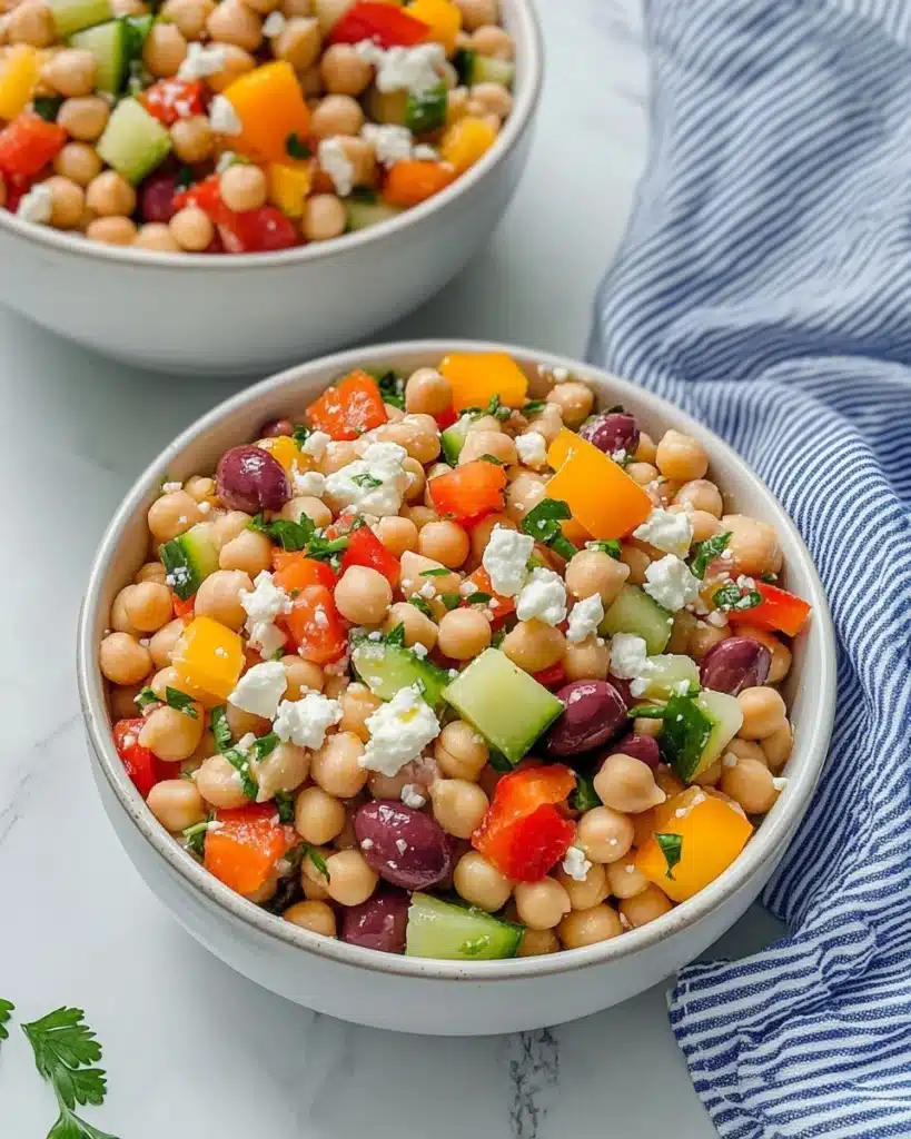 Mediterranean Dense Bean Salad Recipe