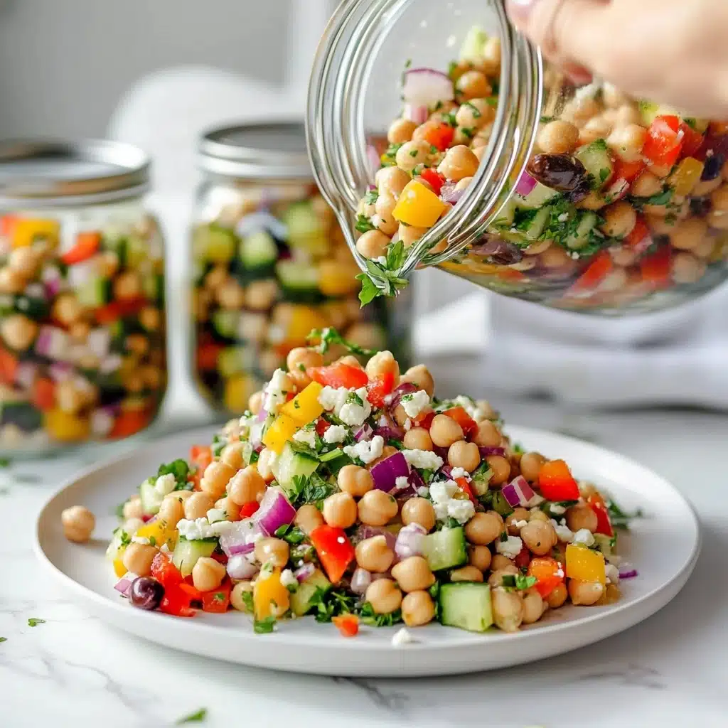 Mediterranean Dense Bean Salad Recipe - Recipe Image
