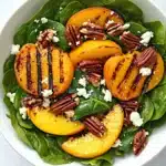 Grilled Peaches, Arugula & Feta Salad Recipe