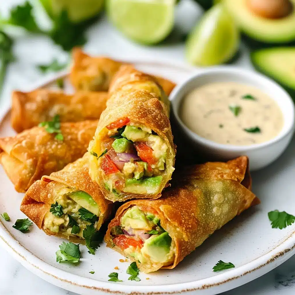 5-Ingredient Avocado Egg Rolls Recipe - Recipe Image