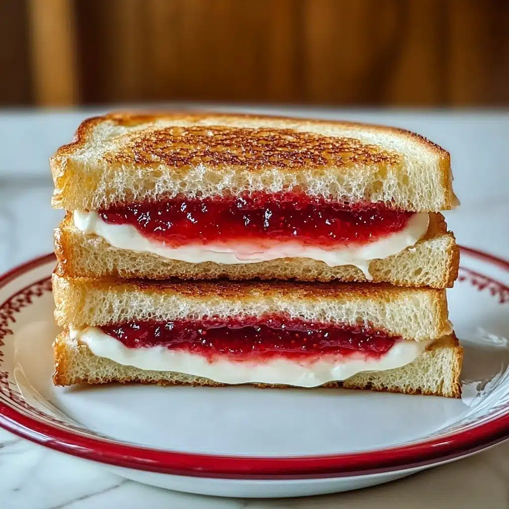Fried Strawberry Cheesecake Sandwiches Recipe - Recipe Image