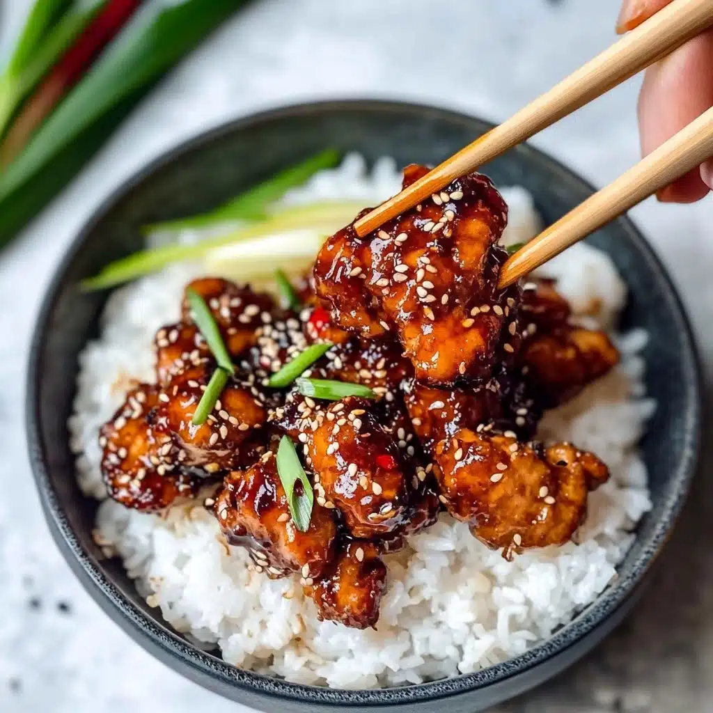 Honey Garlic Crispy Chicken Recipe - Recipe Image