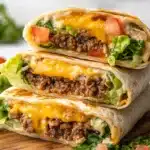 Cheeseburger Wrap Recipe