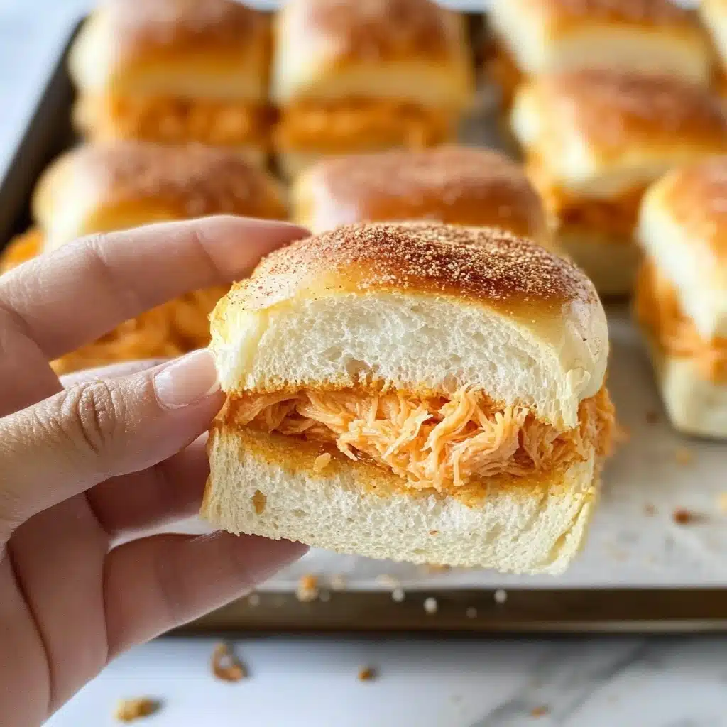 Buffalo Chicken Sliders Recipe - Recipe Image