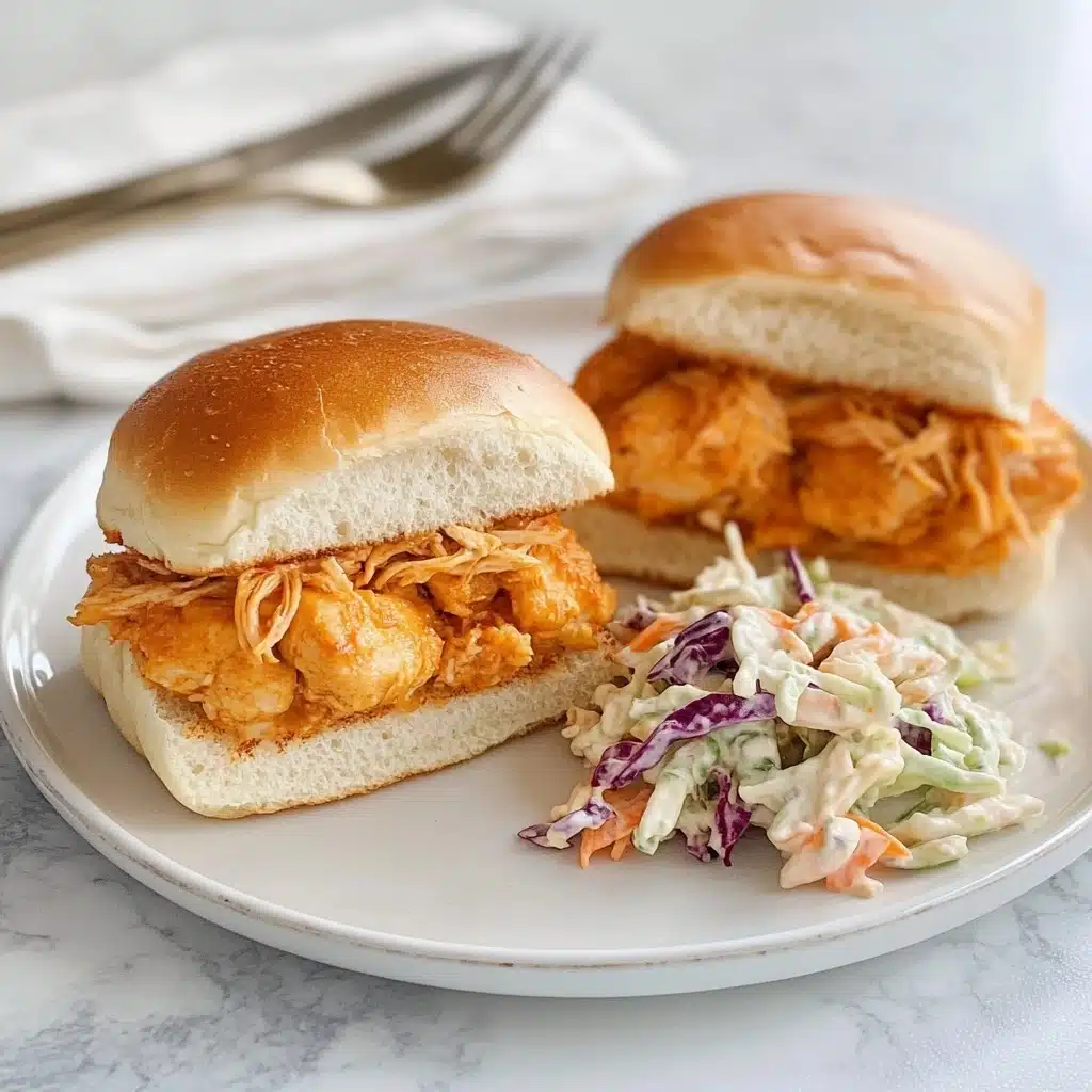 Buffalo Chicken Sliders Recipe - Recipe Image