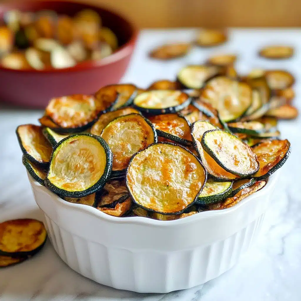 Baked Zucchini Chips Recipe - Recipe Image