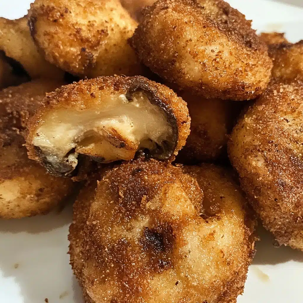 Fried Sliced Mushrooms with Ranch Recipe - Recipe Image