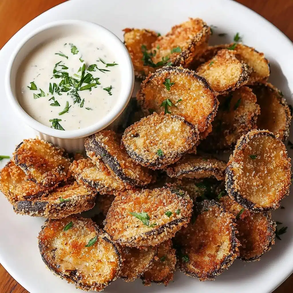Fried Sliced Mushrooms with Ranch Recipe - Recipe Image