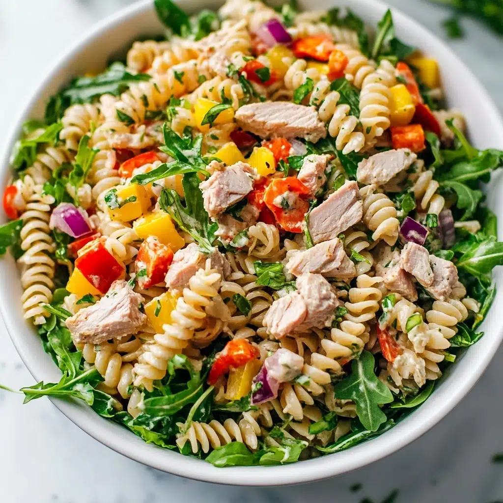 Quick Summer Tuna Pasta Salad Recipe - Recipe Image