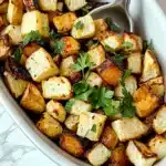 Roasted Kohlrabi with Garlic, Lemon, and Pecorino Recipe