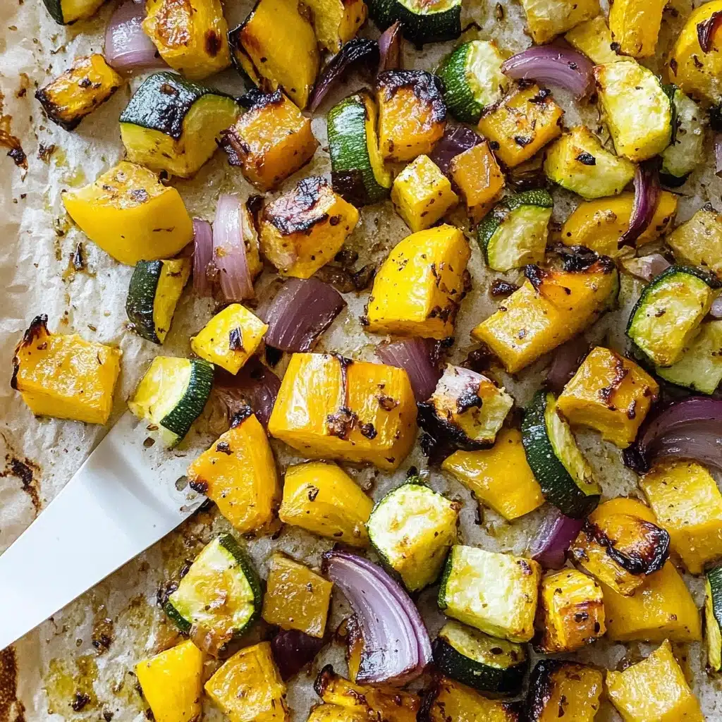 Roasted Zucchini and Squash Recipe - Recipe Image
