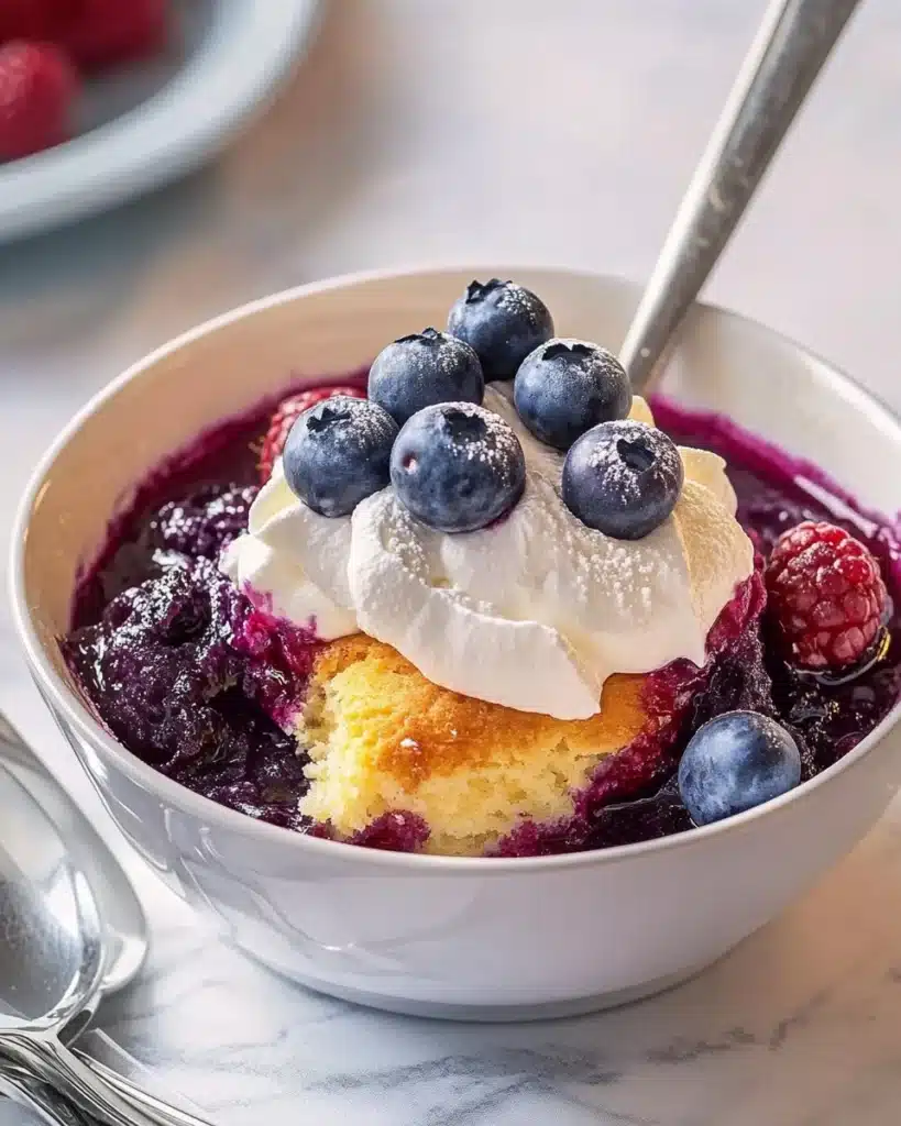 Very Best Blueberry Cobbler Recipe