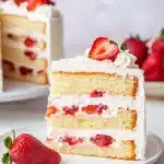 Strawberry Shortcake Layer Cake Recipe