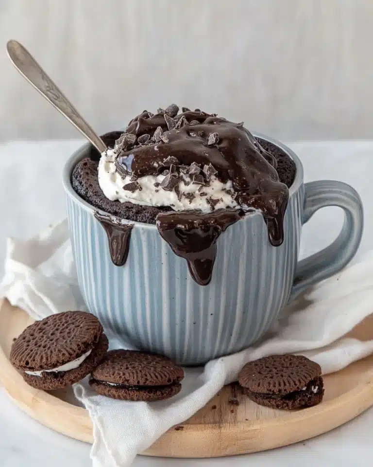 Best Oreo Mug Cake Recipe (No Egg) Recipe