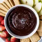 Healthy Chocolate Hummus Dip Recipe