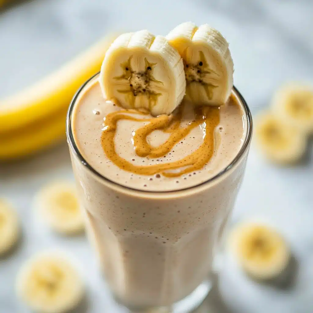 Peanut Butter Banana Smoothie Recipe - Recipe Image