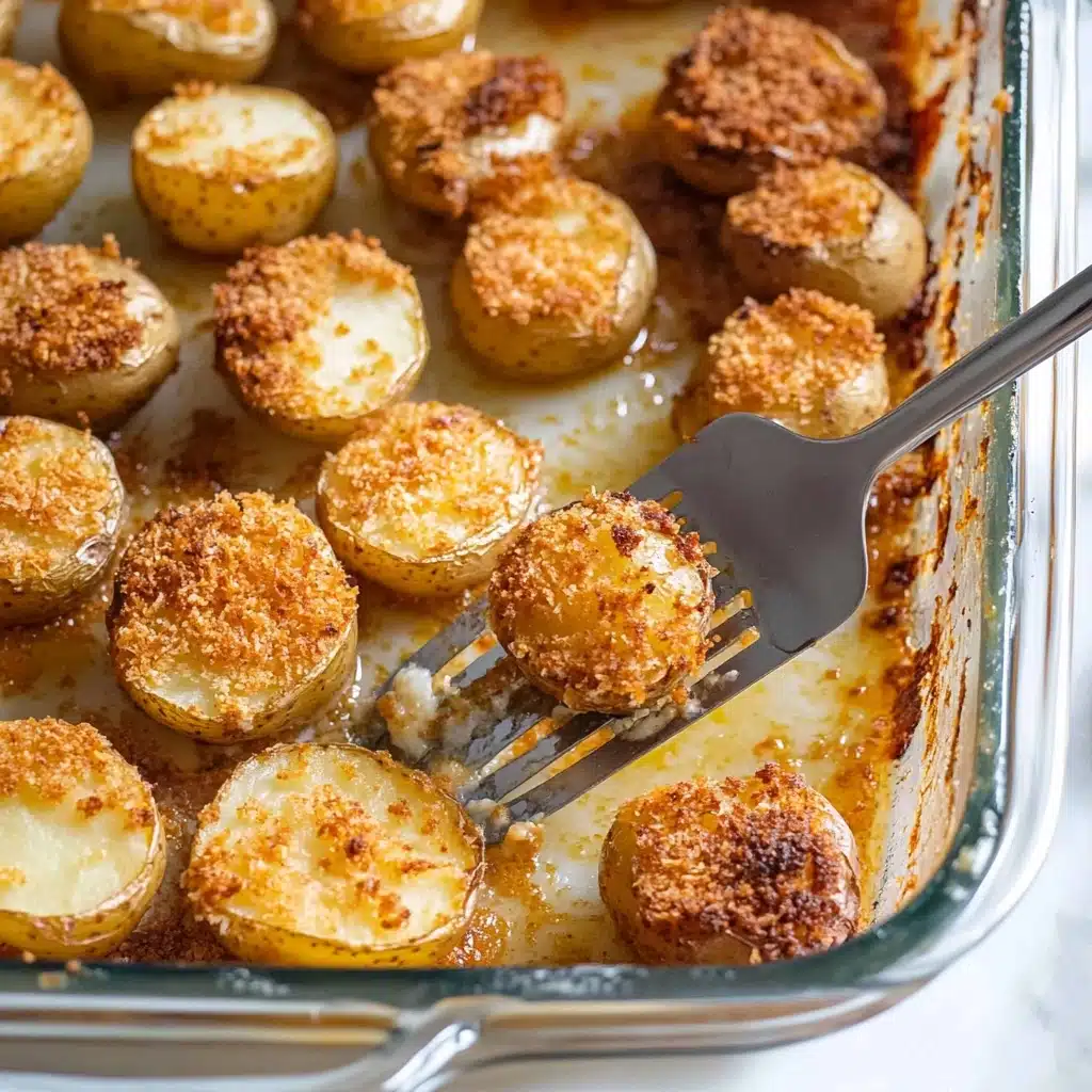 Crispy Roasted Parmesan Potatoes Recipe - Recipe Image