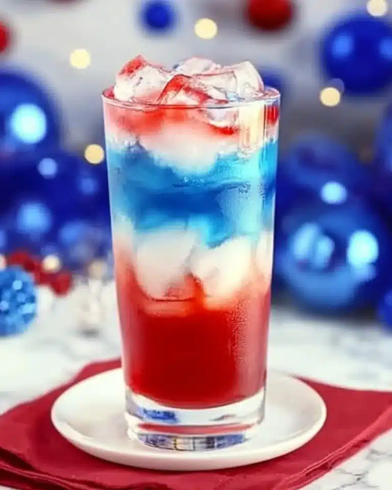 July 4th Layered Drinks Recipe