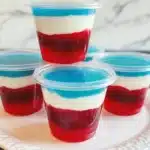 Red, White & Blue Jello Shots Recipe