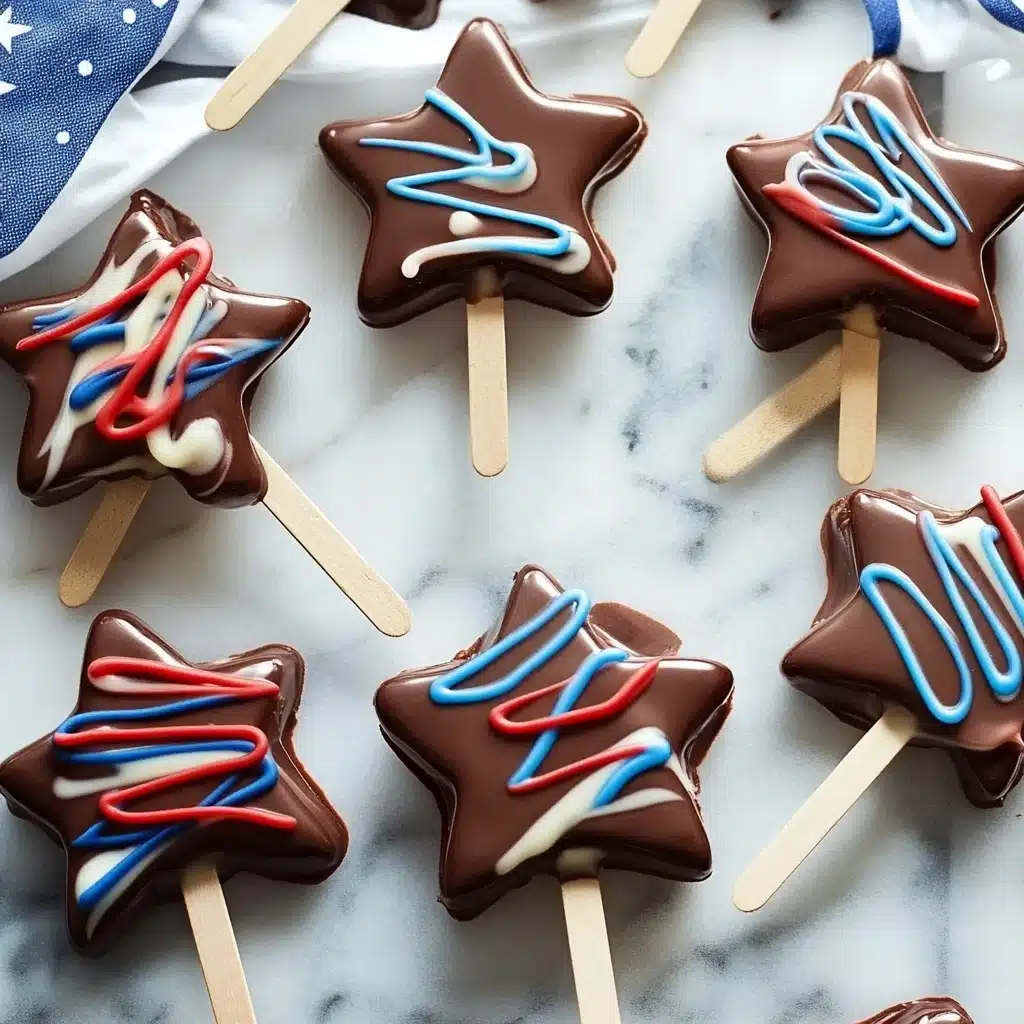 Fourth of July Cheesecake Pops Recipe - Recipe Image