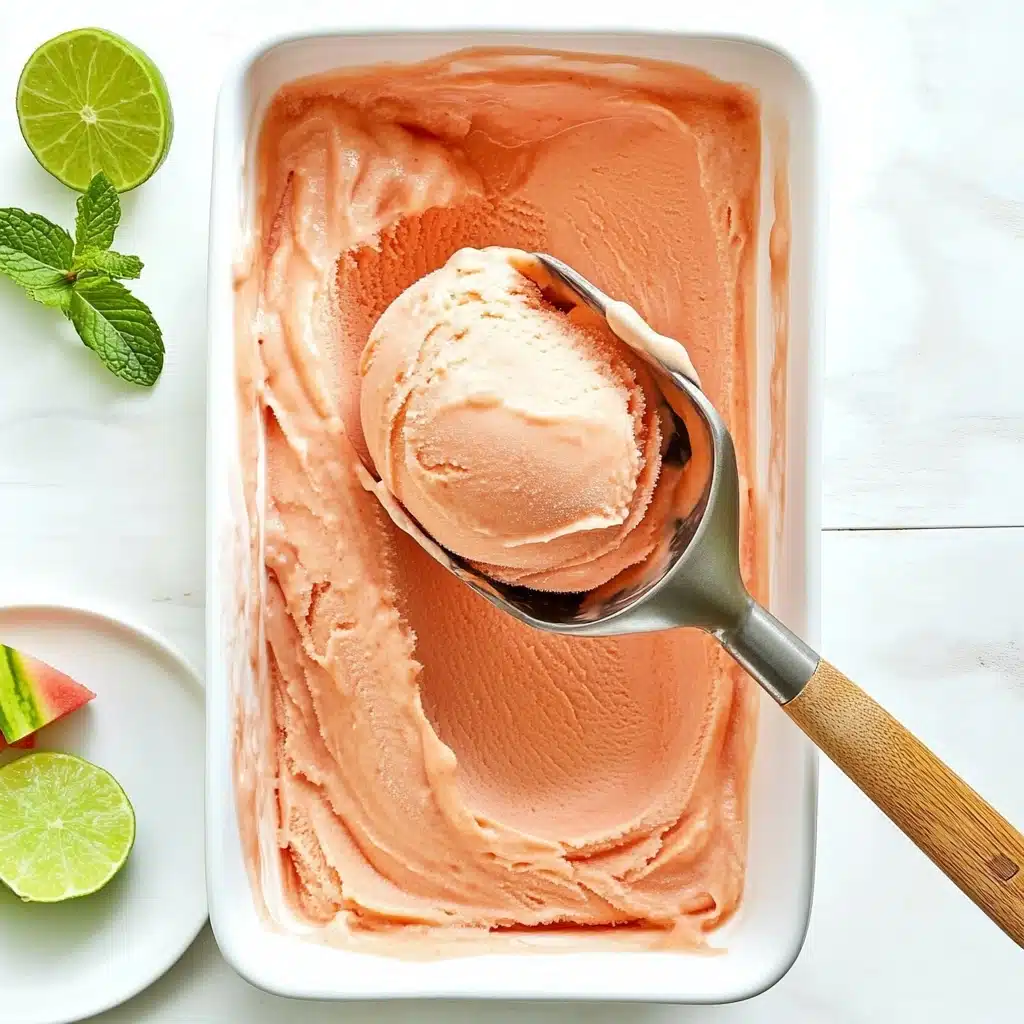 Watermelon Mojito Sorbet Recipe - Recipe Image