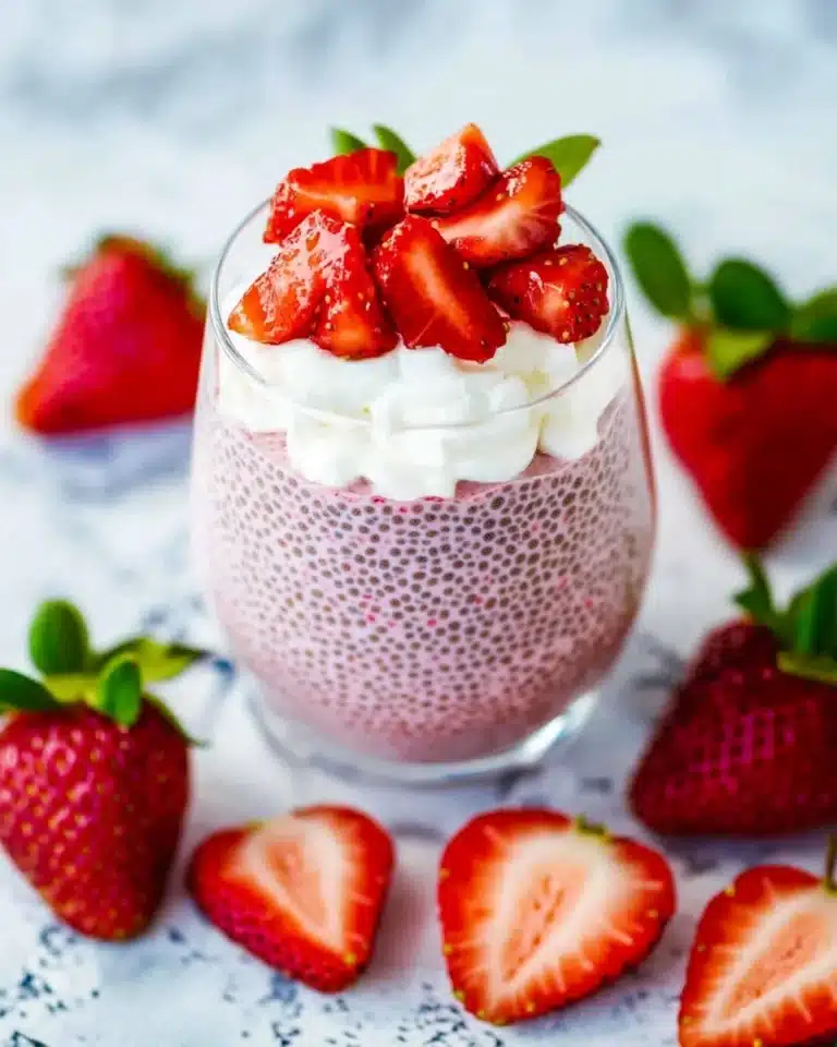 Strawberry Chia Seed Pudding Recipe