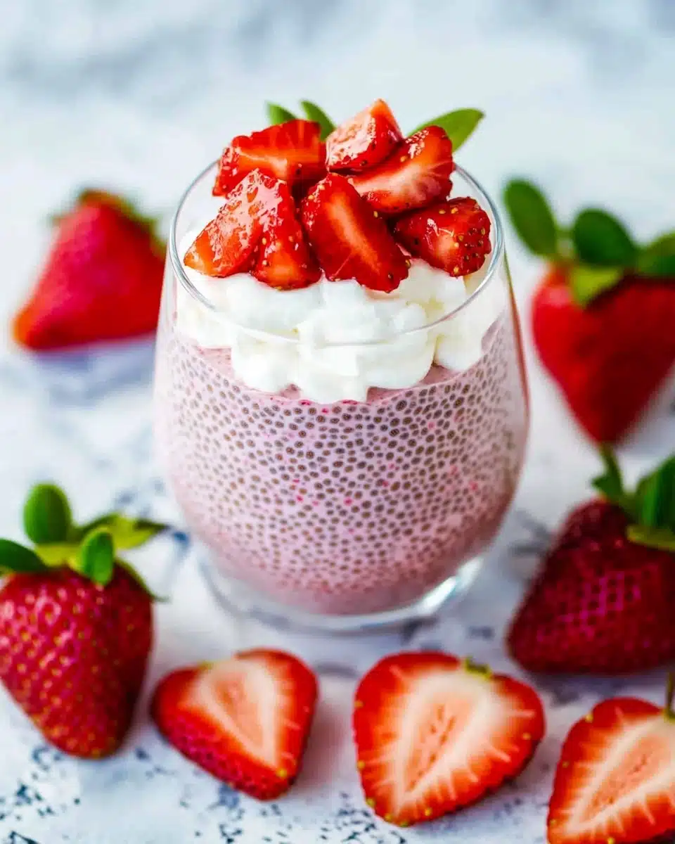 Strawberry Chia Seed Pudding Recipe