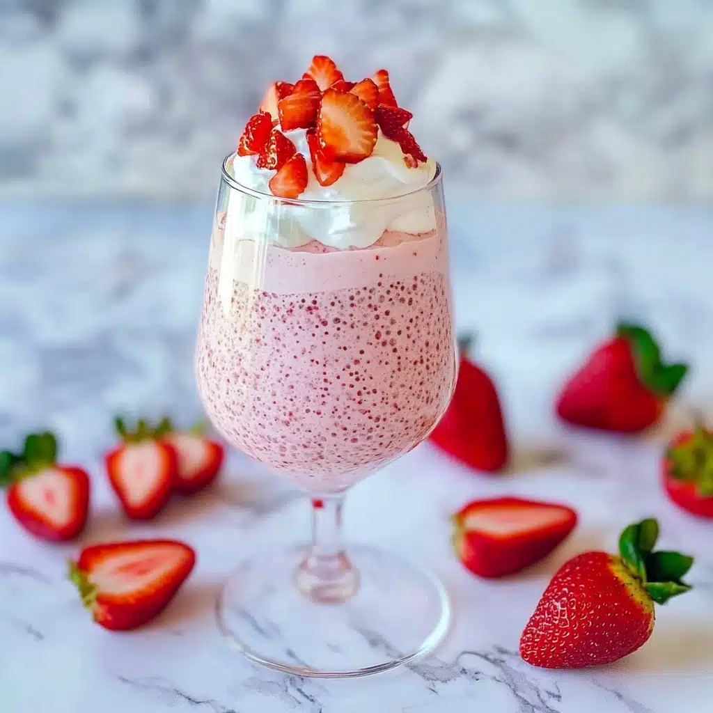 Strawberry Chia Seed Pudding Recipe - Recipe Image