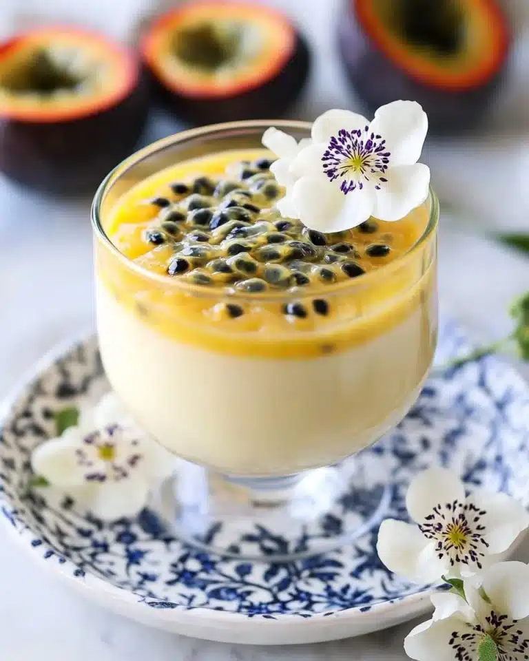 Passion Fruit Mousse Recipe