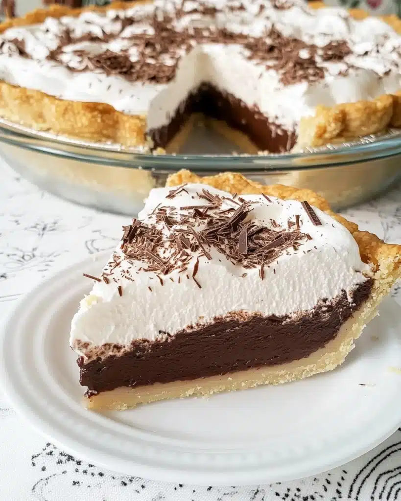 Black Bottom Pie Recipe