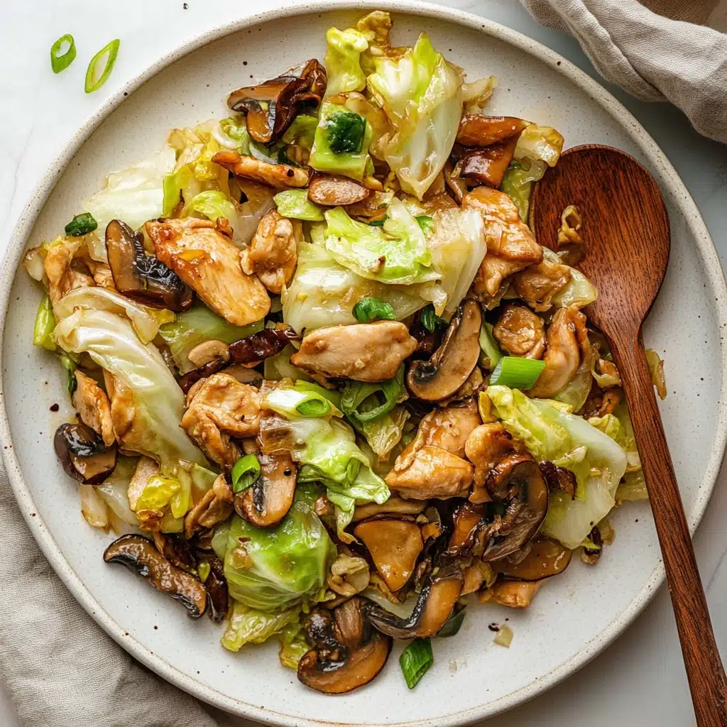 Chicken Cabbage Stir Fry Recipe - Recipe Image